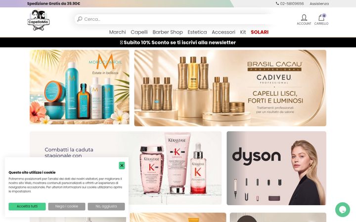Screenshot ta' capellomio.it