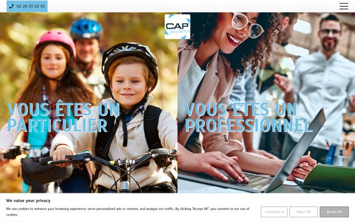 Screenshot του capenliberte.fr