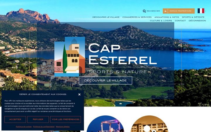 Screenshot του capesterelascape.fr