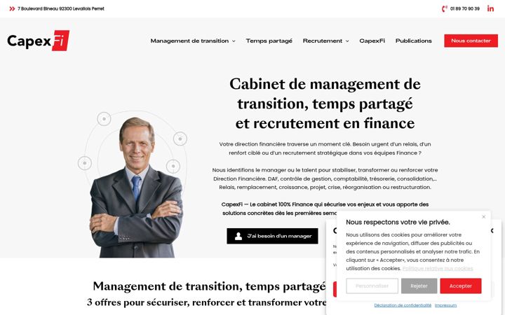Screenshot of capexfi.com
