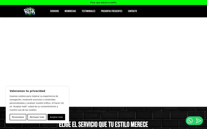 Screenshot of capfreakmx.com