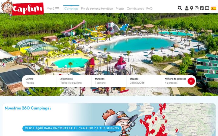 Screenshot of capfun.es