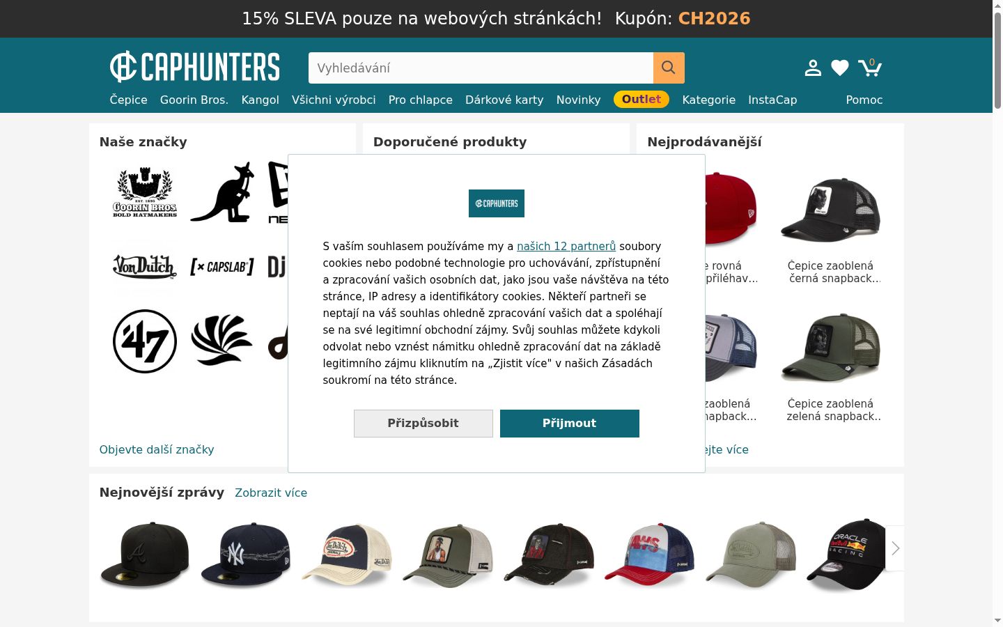 Screenshot tal-banner tal-kunsens muri qabel kwalunkwe interazzjoni