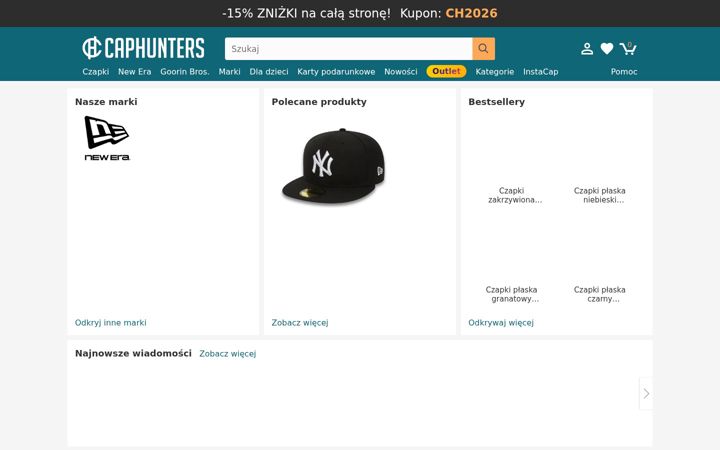 Screenshot of caphunters.pl