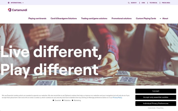 Screenshot of capid.eu