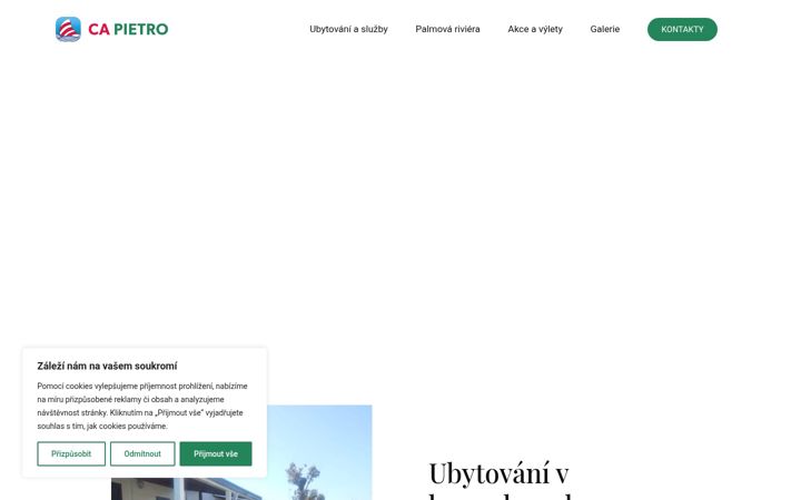 Screenshot ta' capietro.cz