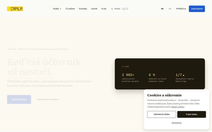 Screenshot of capila.io