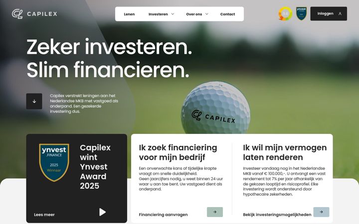 Screenshot of capilex.com