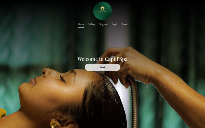 Screenshot of capillspa973.fr