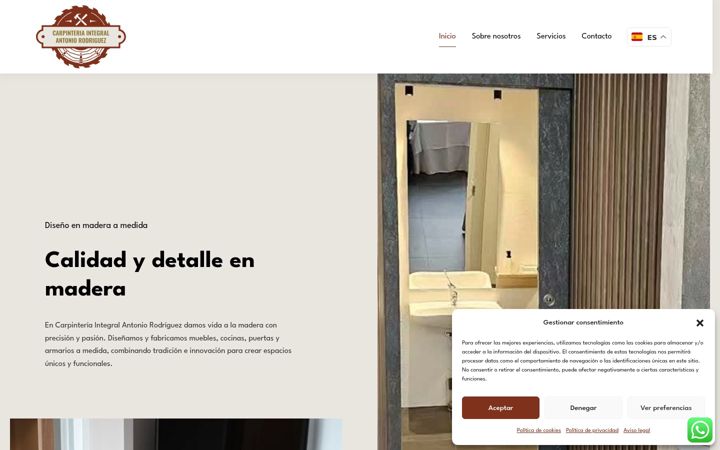 Screenshot of capinteriainten.com