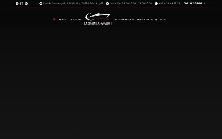 Screenshot του capitaine-plaisance.fr