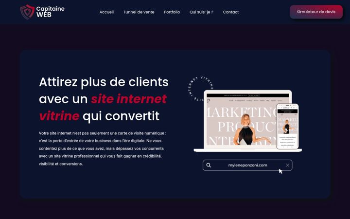 Screenshot of capitaineweb.fr