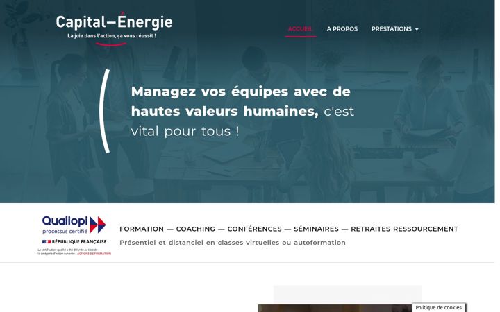 Screenshot of capital-energie.com