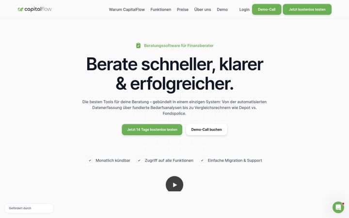 Screenshot of capital-flow.de