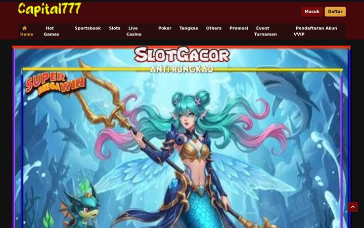 Screenshot of capital777.net