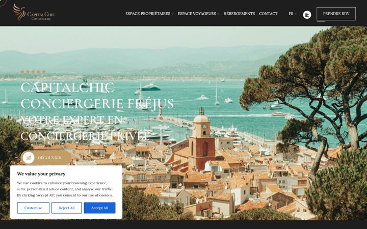 Screenshot ta' capitalchic.fr