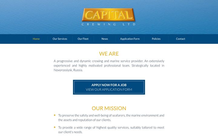 Screenshot of capitalcrewingru.com