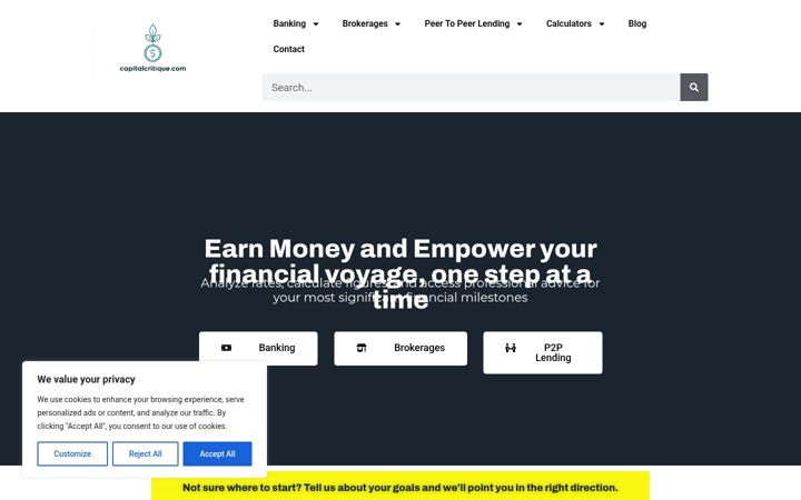 Screenshot of capitalcritique.com