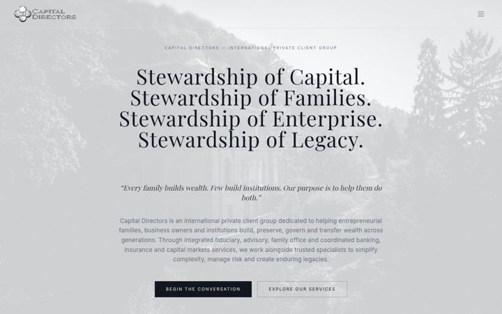 Screenshot of capitaldirectors.com