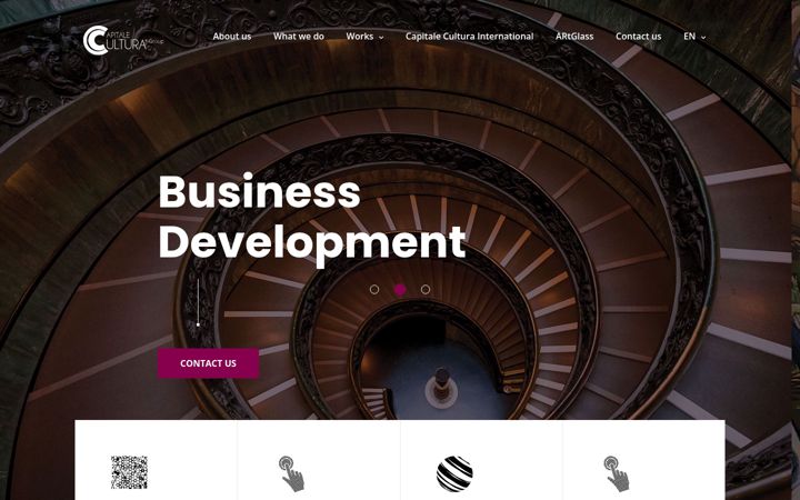 Screenshot of capitalecultura.com