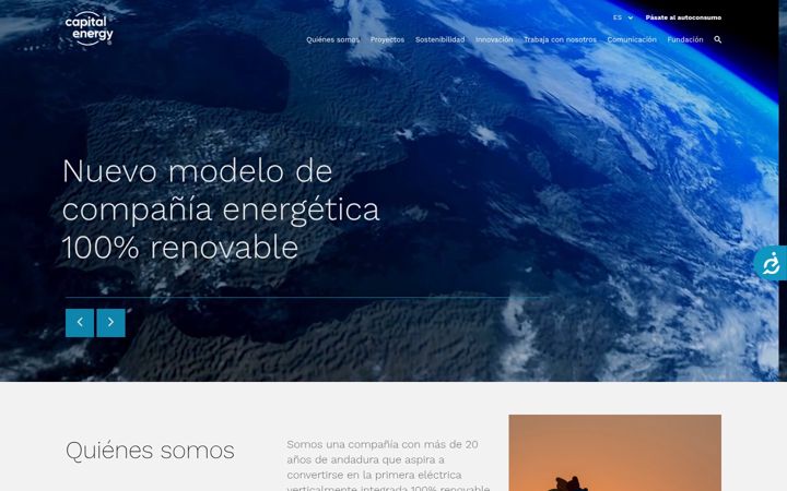 Screenshot of capitalenergy-group.com
