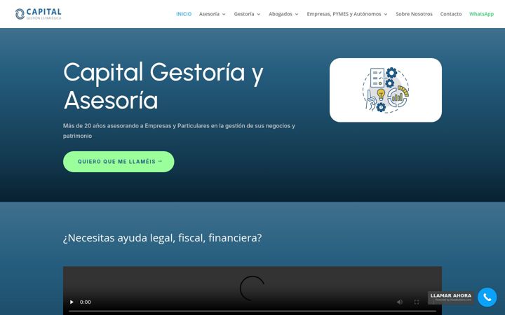 Screenshot of capitalgestoria.es