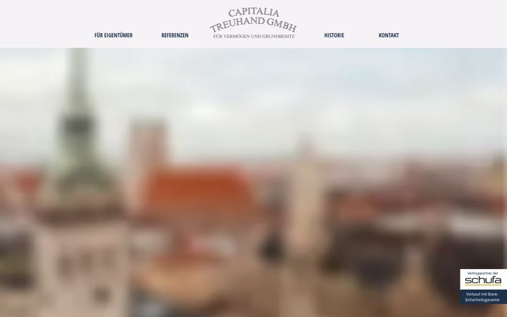 Skjámynd af capitalia.de