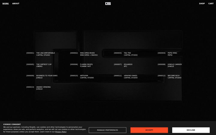 Screenshot of capitalismtheweb.com