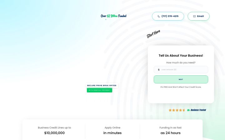 Screenshot of capitaljetfunding.com