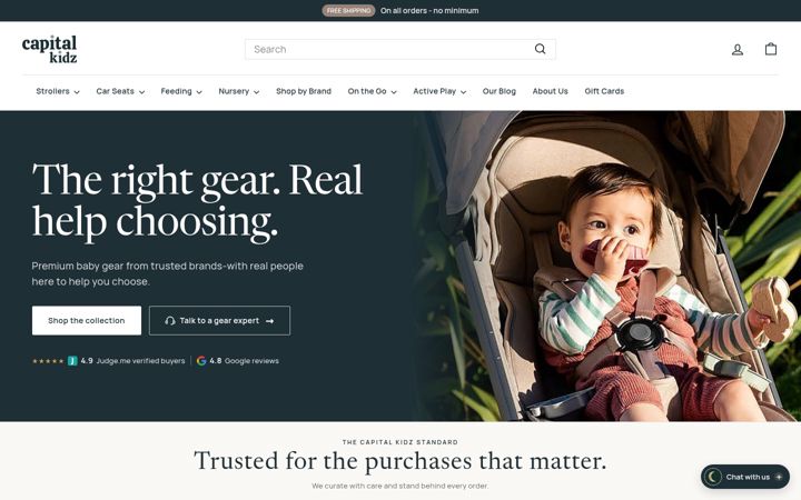 Screenshot of capitalkidz.com