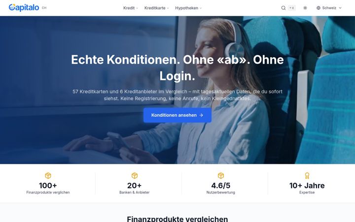 Screenshot of capitalo.ch