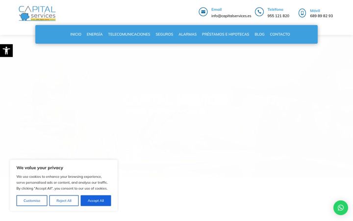 Screenshot von capitalservices.es