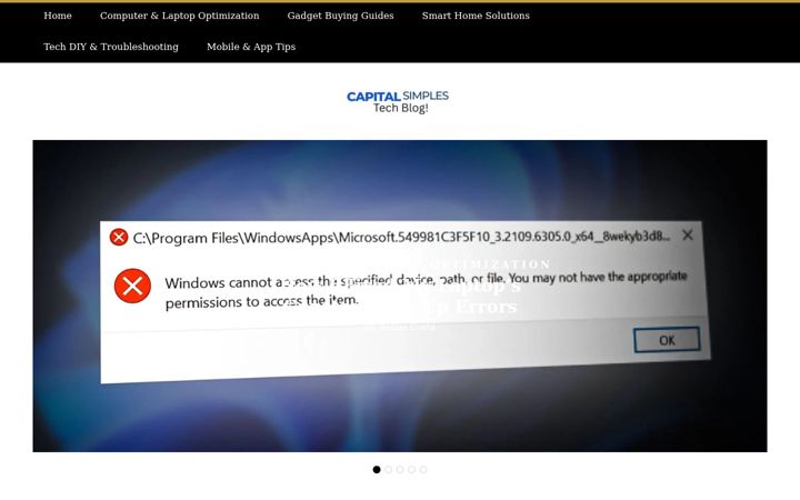 Screenshot of capitalsimples.com
