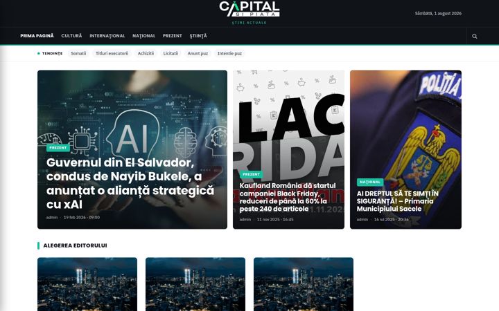 Screenshot of capitalsipiata.ro