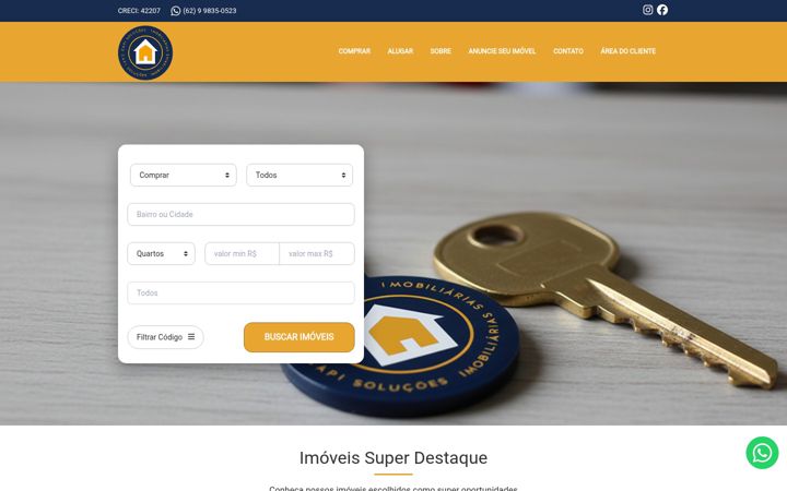 Kuvakaappaus sivustosta capitalss.com.br
