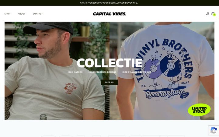 Screenshot of capitalvibes.nl