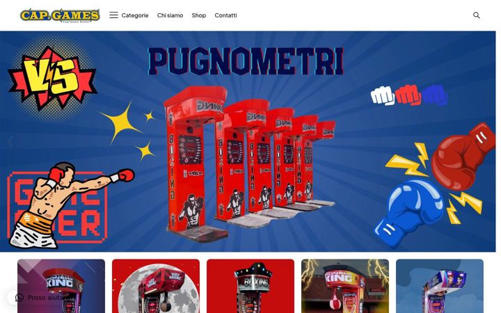 Screenshot of capitanatagames.it