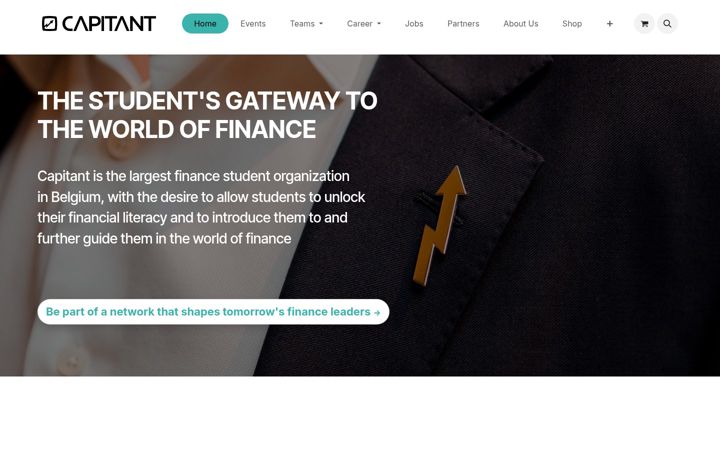 Screenshot of capitant.be