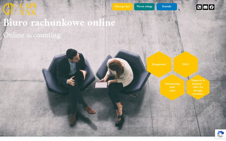 Screenshot of capitax.com.pl