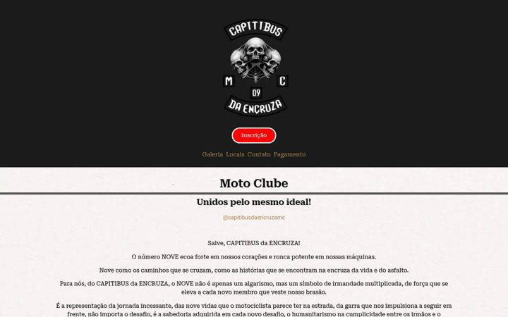 Screenshot of capitibusdaencruzamc.com