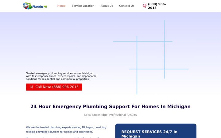 Screenshot of capitolcityplumbinglansingmi.com