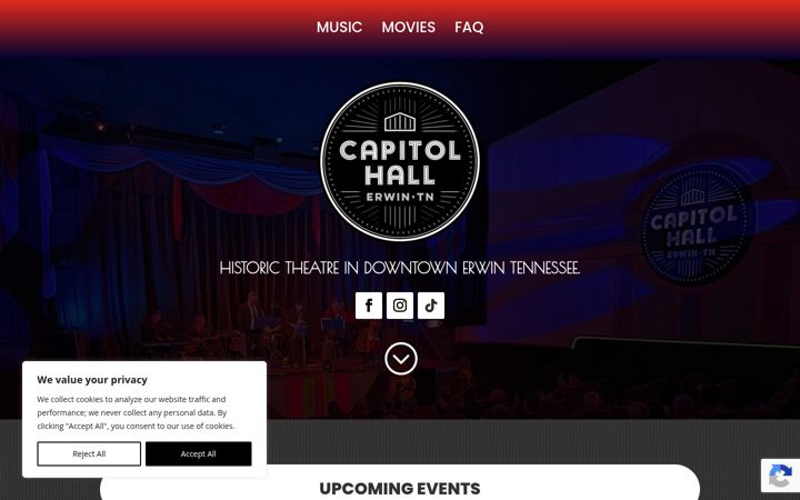 Screenshot of capitolhall.com