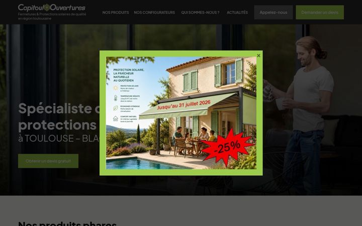 Screenshot του capitoul-ouvertures.fr
