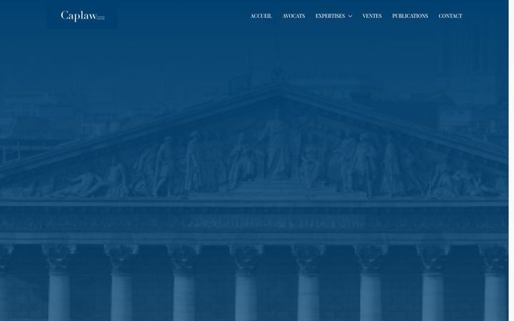 Screenshot του caplaw.fr