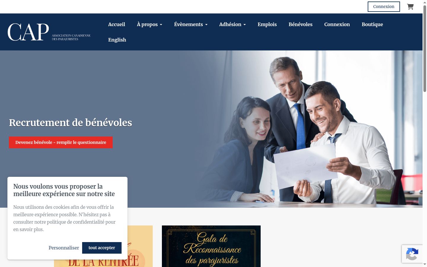 Sutikimo reklamjuostės, rodytos prieš bet kokią sąveiką, ekrano kopija