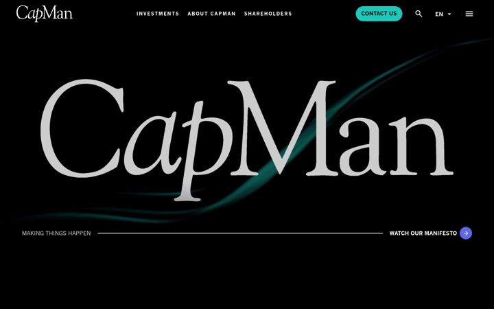 Screenshot of capman.com