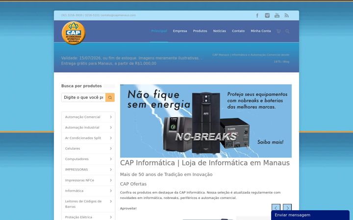 Képernyőkép: capmanaus.com.br