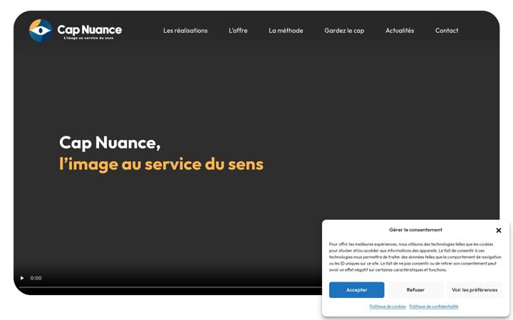 Screenshot του capnuance.fr
