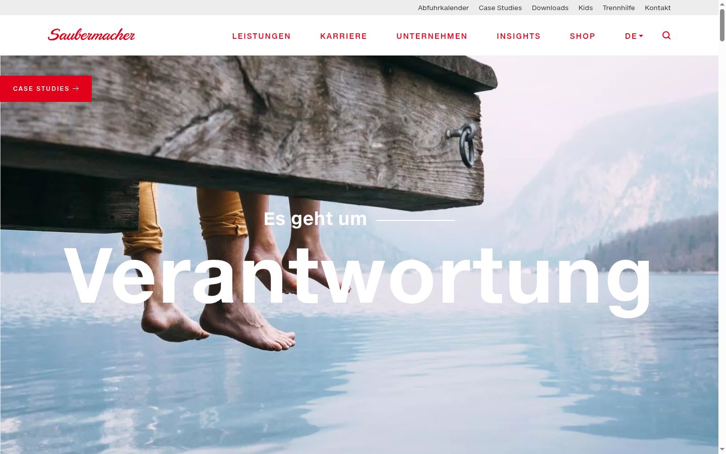 Screenshot des Einwilligungsbanners vor jeglicher Interaktion