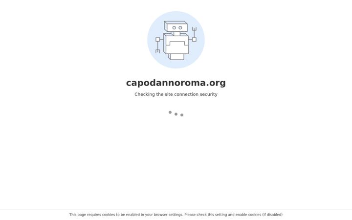 Screenshot of capodannoroma.org